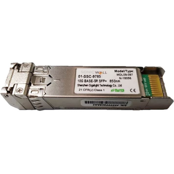 SonicWALL 10GB-SR SFP+ Short Reach Fiber Module Multi-Mode No Cable