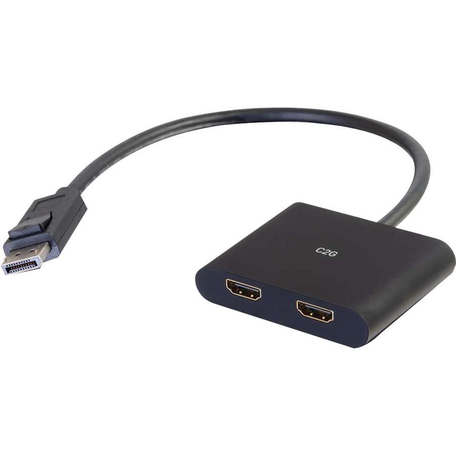 C2G 4K DisplayPort to Dual HDMI MST Hub