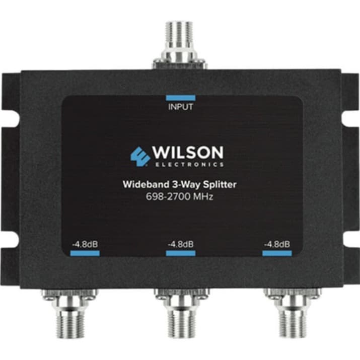 Wilson -4.8dB 3-Way Splitter 698-2700MHz, 75ohm