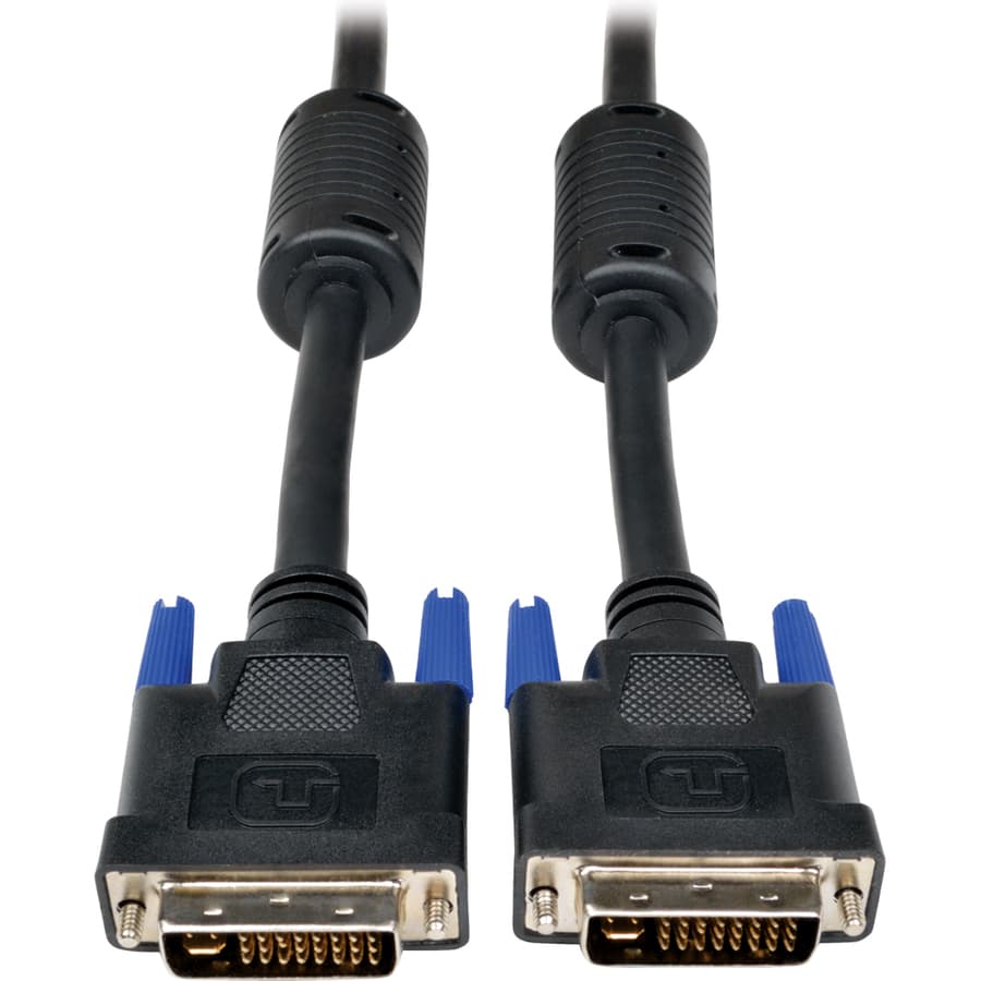 Eaton Tripp Lite Series DVI-I Dual Link Digital and Analog Monitor Cable (DVI-I M/M), 6 ft. (1.83 m)