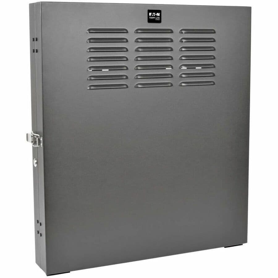 Tripp Lite by Eaton SmartRack 2U Low-Profile Vertical-Mount Switch-Depth Wall-Mount Rack Enclosure Cabinet