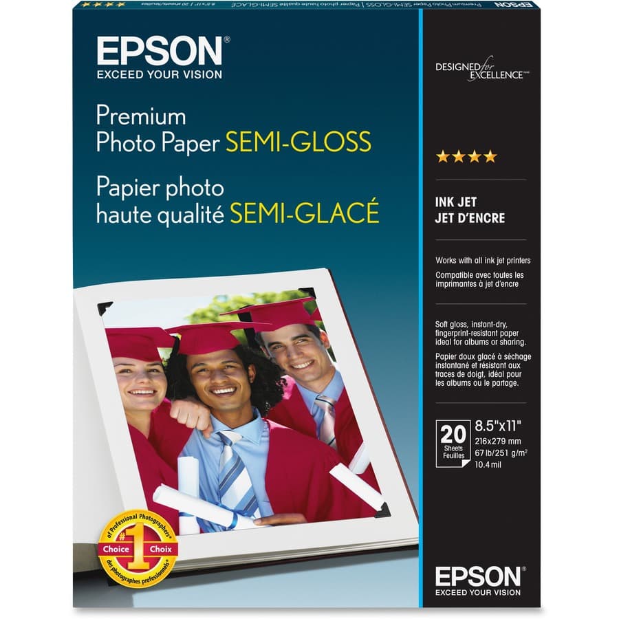 Epson Premium Semi-Gloss Photo Paper