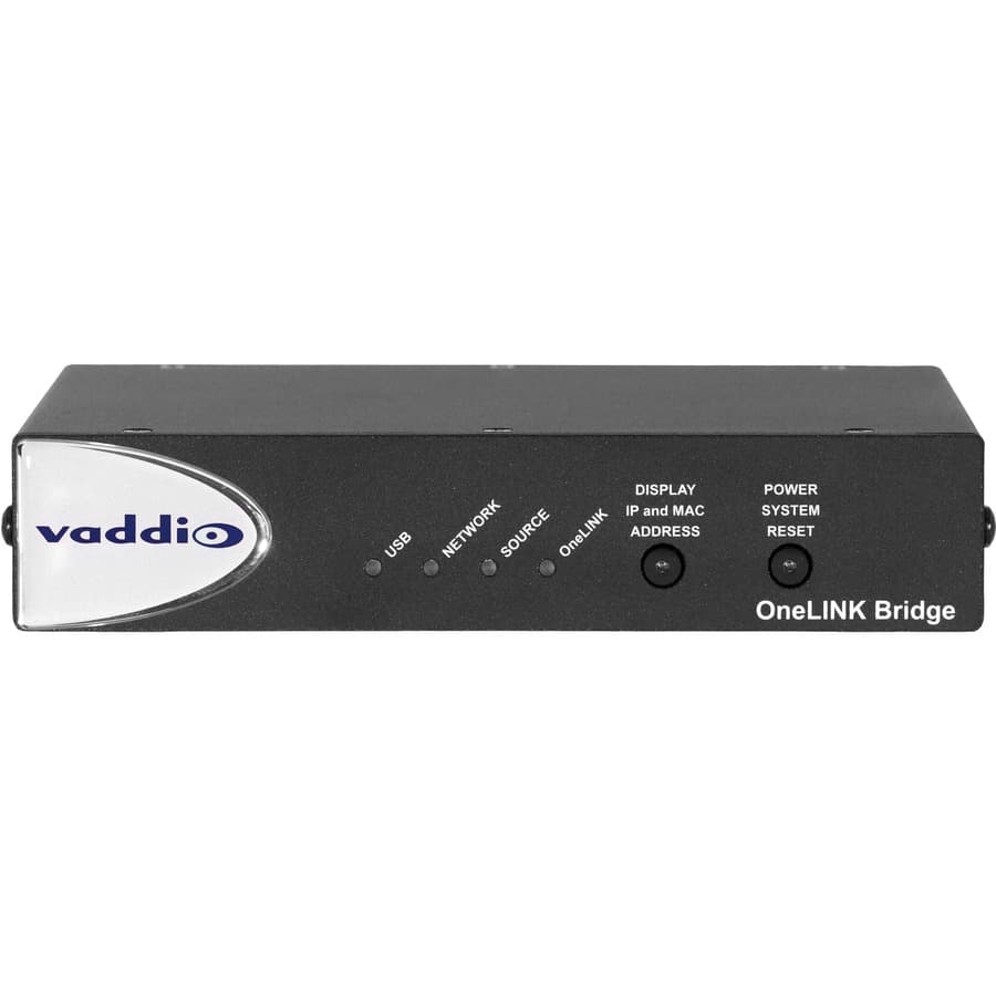 Vaddio OneLINK AV Bridge For HDBaseT Conference Cameras