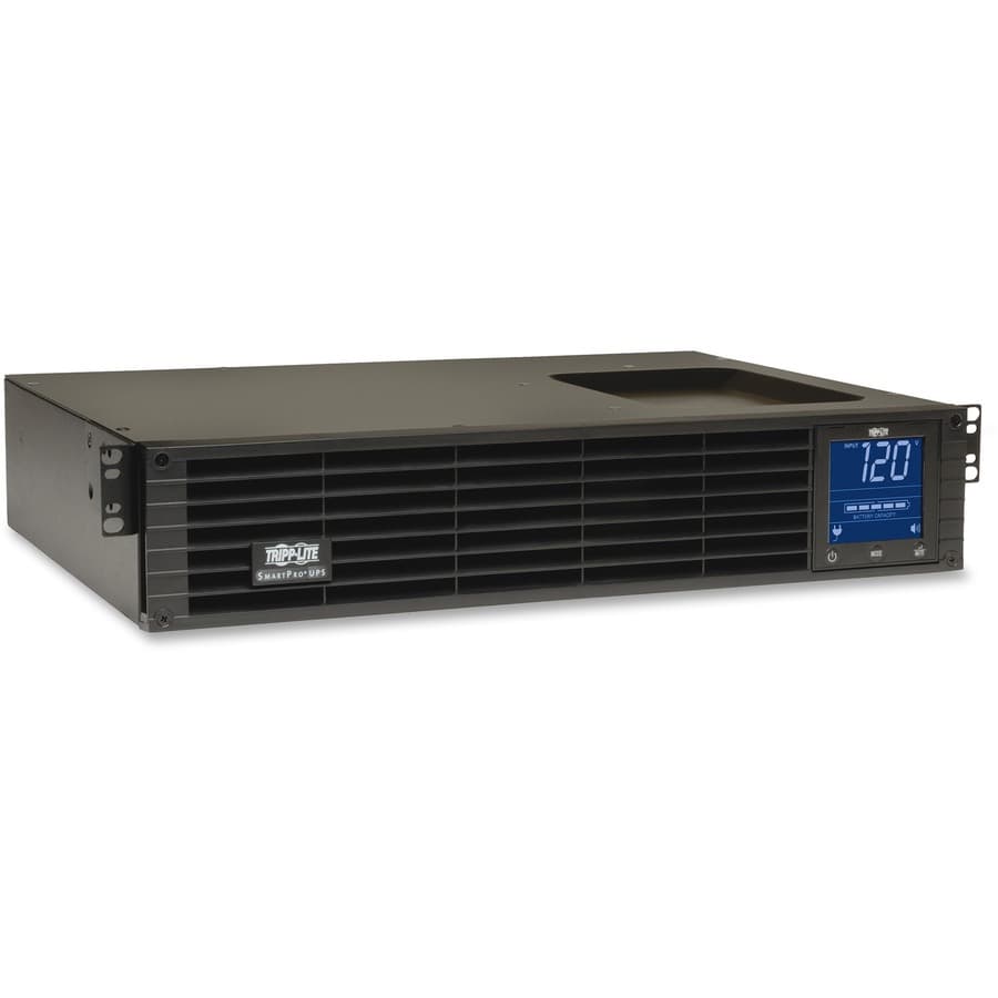 Tripp Lite by Eaton SmartPro 120V 1.5kVA 1kW Line-Interactive Sine Wave UPS, 2U Rack/Tower, LCD, USB, DB9, 8 Outlets