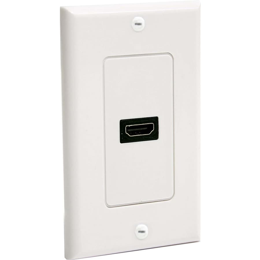 StarTech.com Single Outlet Female HDMIÂ&reg; Wall Plate White